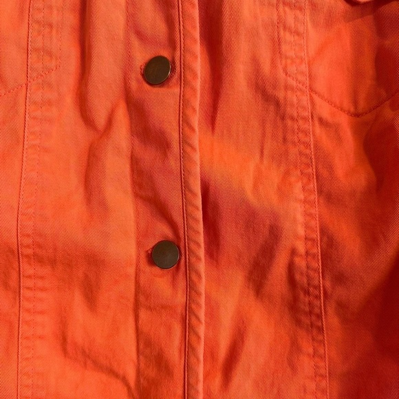 Pendleton Orange Women’s Button Up Shacket Size XL - Picture 5 of 8